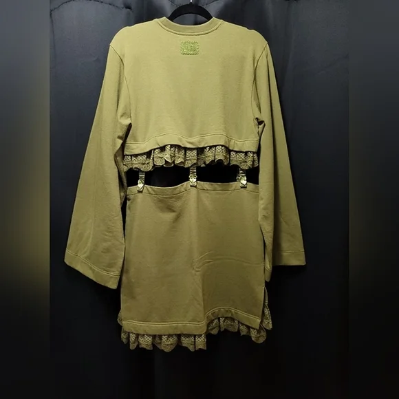 Puma By Rihanna Fenty Kimono Sleeve Suspender Dress - Picture 2 of 8